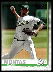 2019 Topps Update Frankie Montas Oakland Athletics #US215 - Picture 1 of 2
