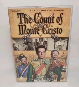 THE Count Of Monte Cristo - The Complete Series George Dolenz Region 2 UK DVD - Picture 1 of 5