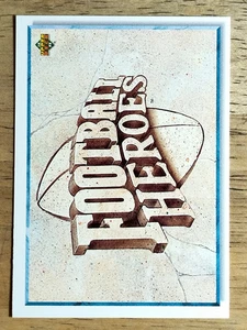 1992 Upper Deck Dan Marino Heroes #NNO Dan Marino Header - Imagen 1 de 2