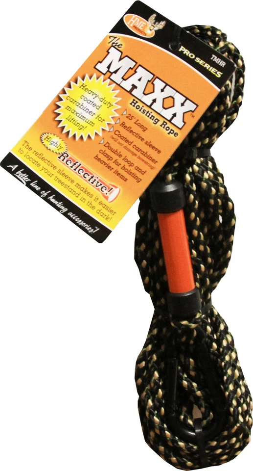 HME Products Reflective Maxx Hoisting Rope 25 feet long Lift Cord #00912 TMHR - Image 1 of 1