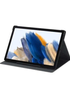 NWOB OEM SAMSUNG Galaxy Tab A8 Book Cover Protective Tablet Case Slim Dark Gray - Image 1 of 3
