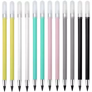 12PCS Matite Eterne Matite Per Sempre Matite Scrittura Eterne Senza Inchiostro - Foto 1 di 12