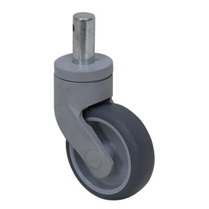 4" x 1-1/4" Tente Round Stem Swivel Caster 5370 PJO 100 R05-22X50 7001 1-5367 - Picture 1 of 1