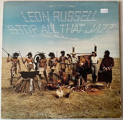 Leon Russell - Stop All That Jazz Vinyl LP - 1974 - Shelter SR-2108 (VG+/EX) Foto 1 de 3