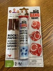 The Big Bang Theory Rock! Paper! Scissors! Lizard! Spock! Dice Game..Sealed - Picture 1 of 2
