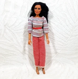 VINTAGE 1975 CHER PUPPE 12 ZOLL POSEABLE DOLL MEGO - OHNE BOX (RARITÄT OUTFIT) - Bild 1 von 12