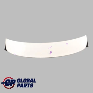 Audi A1 8X Rear Trunk Boot Tailgate Spoiler Trim Amalfi White 8X3827933E - Picture 1 of 11