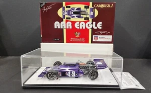 CAROUSEL 1 AAR EAGLE #48 JERRY GRANT MYSTERY EAGLE 1/18 DIECAST W/ CASE SR - Picture 1 of 11
