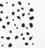 95 DALMATIAN DOTS  wall decal stickers Polka Dot Print Bedroom nursery interior 