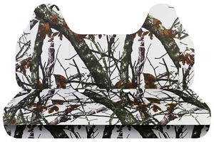 Fundas de asiento de banco de camión camuflaje árbol de nieve para banco 94-03 Chevy S10 con HR moldeado - Imagen 1 de 10