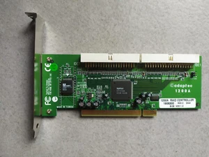 Adaptec 1200A RAID Controller HPT370A IDE PCI memoria adaptador tarjeta 1906300 - Imagen 1 de 3