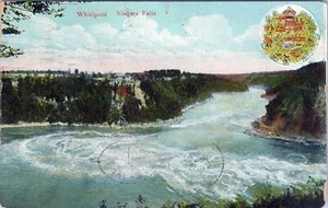 Whirlpool At Niagara Falls Postcard 1907 Posted - Picture 1 of 2