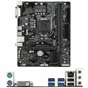 Placa madre PC para juegos B460M D2VX SI para CPU Intel i3 i5 i7 i9 de 10ª generación usada - Imagen 1 de 5