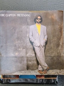 Eric Clapton "Pretending" 1989 DUCK / REPRISE Oz 7" PS 45rpm - Picture 1 of 4