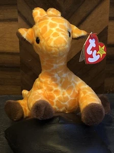 ML TY Beanie Baby - TWIGS the Giraffe Style 4068 con etiquetas - Imagen 1 de 7