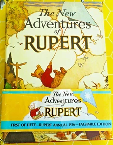 New Adventures of Rupert Bear 1936 Facsimile Limited Edition with Dust Wrapper - Picture 1 of 11