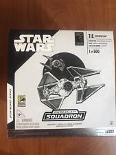 SDCC 2023 Jazwares Star Wars Micro Galaxy Squadron TIE Interceptor LE 500