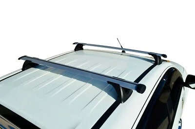 Aerodynamic Alloy Roof Rack Cross Bar for Mitsubishi Triton 2015-23 MQ MR 120cm - image 1 of 4