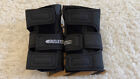 NEW ADULT BULLET SIZE SMALL BLACK PROTECTIVE WRIST SKATE GUARDS