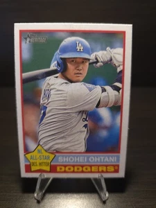 2025 Topps Heritage - NL All Star Des Hitter Shohei Ohtani #148 - Foto 1 di 2