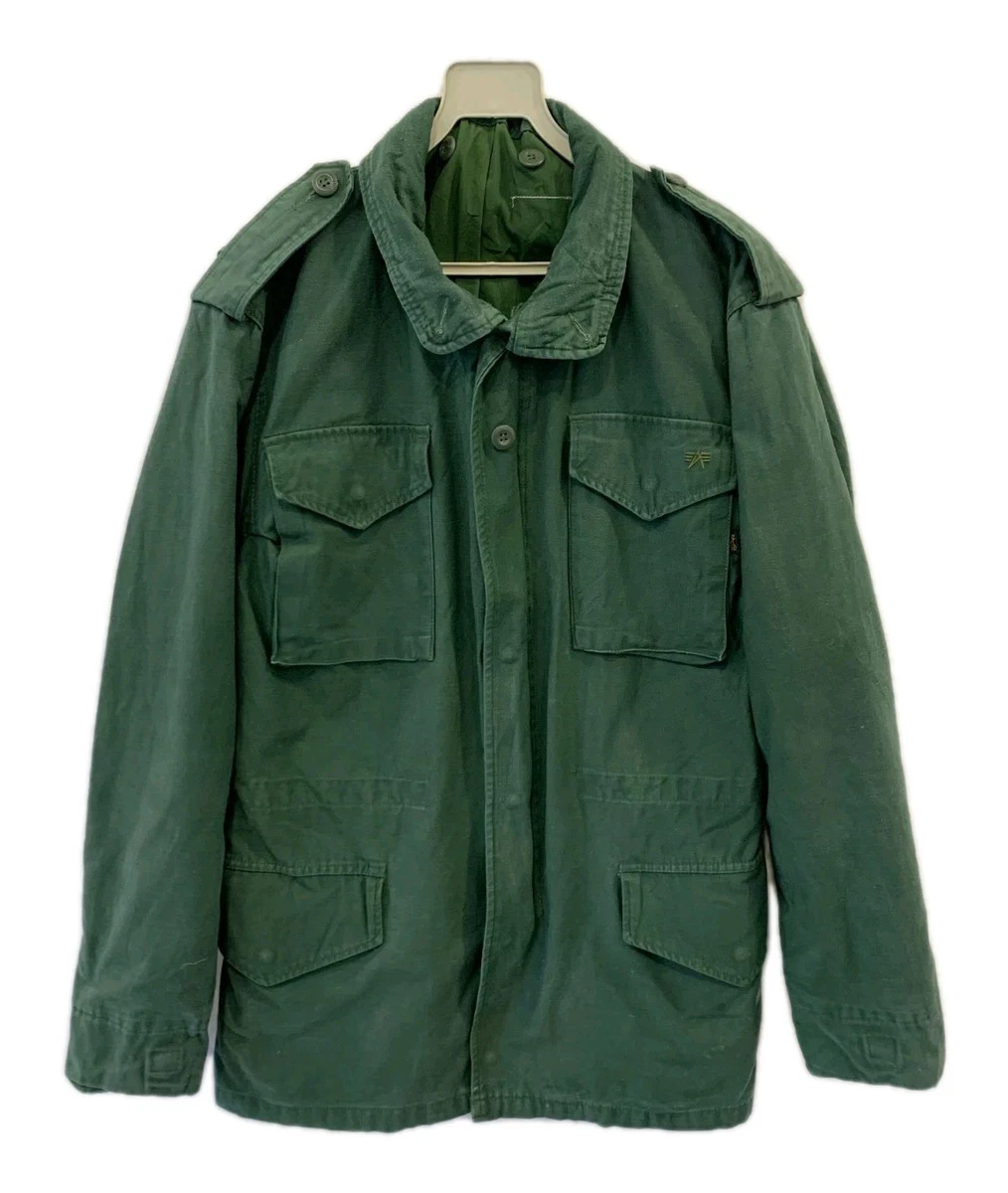 新品 Lサイズ アメリカ製 ALPHA INDUSTRIES INC m-65 Alpha Industries（アルファ・インダストリーズ） アルファ