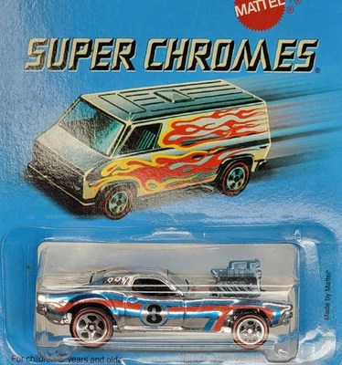 2006 Hot Wheels Super Chromes Rodger Dodger 1/64 压铸汽车-全新 — 第 1/4 张图片