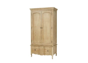 Loaf Pascaline French Style Wardrobe in Whitewashed Oak RRP £1745 - Picture 1 of 5