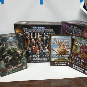 Thunderstone Quest Board Game- Kickstarter+Nature's Wrath+Rotten roots+big box - Picture 1 of 10