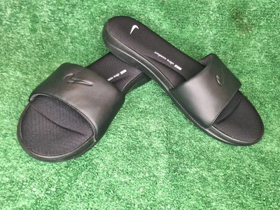 Женские сандалии-шлепанцы Nike Ultra Comfort ЧЕРНЫЕ размер 12 AR4497 003 - Изображение 1 из 4