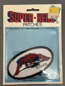 Vintage 1979 Super Hero Patch for Spiderman by Rainbow Company NOS - Picture 1 of 3