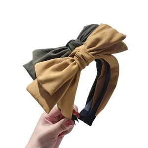 Knotted Bow Headbands for Women Fashion Cute Knot Headband Hair Bands Solid B... - Picture 1 of 5