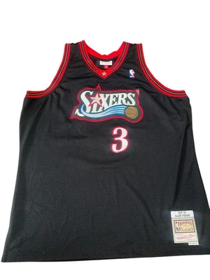 Camiseta Mitchell & Ness Swingman Allen Iverson Sixers 1997-98 NBA Hombre XX-GRANDE Foto 1 de 4