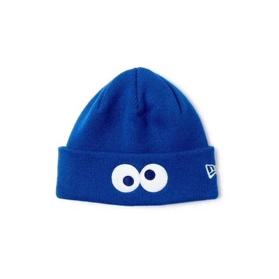 Gorro tejido New Era para niños Calle Sésamo Juvenil Galleta Cara Monstruo Puño básico Foto 1 de 4