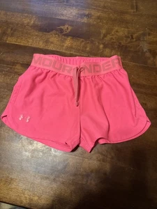 Under Armour girls shorts size extra small pink - Picture 1 of 8