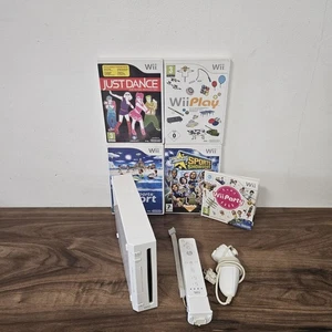 Nintendo wii console bundle wii sports Resorts 5 Games Wii Party Motion Plus  - Picture 1 of 11