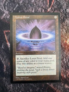 Lotus Petal - Tempest - Magic the Gathering - MTG - Artifact - Picture 1 of 1