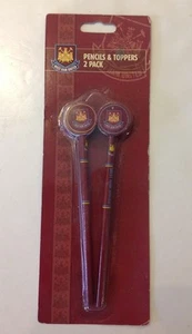 West Ham United FC 2 Pack Pencil And Toppers - Picture 1 of 2