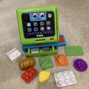 LeapFrog Count Along Register Till Play Toy Grocery Cashier Playset Food Bundle - Picture 1 of 17
