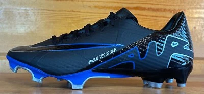 Mens Nike Zoom Vapor Academy 15 FG Soccer Cleats Size 7.5/8/8.5/9 BLACK/BLUE - Image 1 of 4