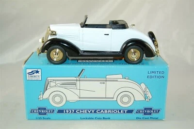 Liberty Classics Coke Coca Cola Choo Choo Connection 1937 Chevy Cabriolet 1:25 - Image 1 of 4