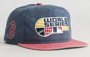 NEW ERA MLB Boston Red Sox World Series 2007 Pigment Dyed Golfer Snapback Hat - Picture 1 of 5