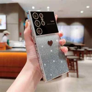 Handyhülle Für Samsung S24 S23 S22 A52 A14 Überzug Gradient Glitzer Schutzhülle - Bild 1 von 23