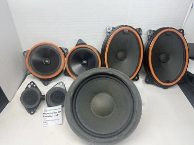 Juego de altavoces delanteros traseros Subaru Forester 2019-2021 Harmon Kardon Tweeter OEM Foto 1 de 4