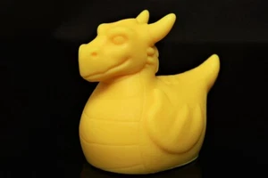 NEU Bad Dragon RUBBER DUKE Sammlerstück UV GLOW Silikon Quetschspielzeug Ente RAR - Bild 1 von 10