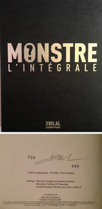 BILAL TT MONSTRE L'INTEGRALE DE LA TETRALOGIE-999 ex. n°/signés- CACHE POUSSIERE - Picture 1 of 1