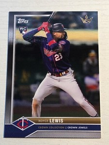 2022 Topps X Bobby Witt Jr. Crown Collection Royce Lewis Twins RC 10