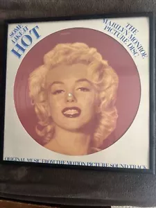 Marilyn Monroe Vinyl Bilderalbum "Manche mögen es heiß" gerahmt - Bild 1 von 9