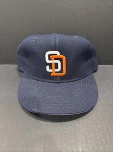 Vtg 90’s MLB 7 1/2 New Era San Diego Padres On Field Authentic Hat - Picture 1 of 5