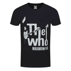 The Who T-Shirt Maximum R&B Official Black New - Picture 1 of 4