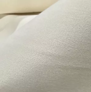 TWILL FABRIC 100% COTTON MADE IN USA COLOR NATURAL 7 OZS 61" WIDE BY THE YARD - Picture 1 of 3